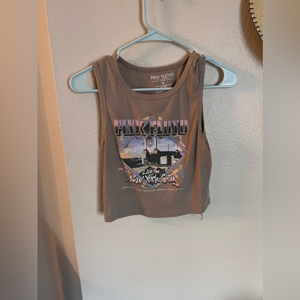 PInk Floyd crop top